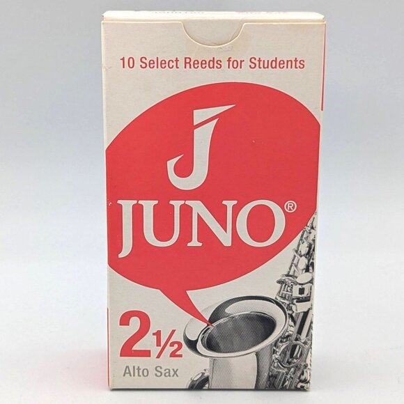 Juno - Alto Sax Reeds - Strength 2 1/2 - 7 pack unopened new - Picture 1 of 3